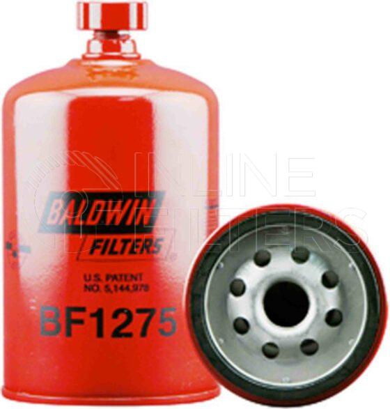 Baldwin BF1275. Baldwin - Spin-on Fuel Filters - BF1275.