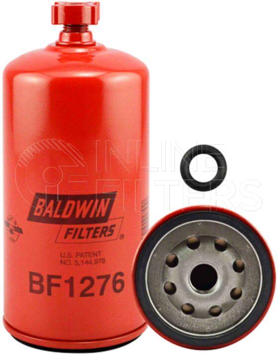 Baldwin BF1276. Baldwin - Spin-on Fuel Filters - BF1276.
