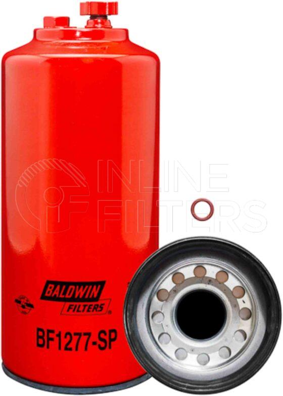 Baldwin BF1277-SP. Baldwin - Spin-on Fuel Filters - BF1277-SP.