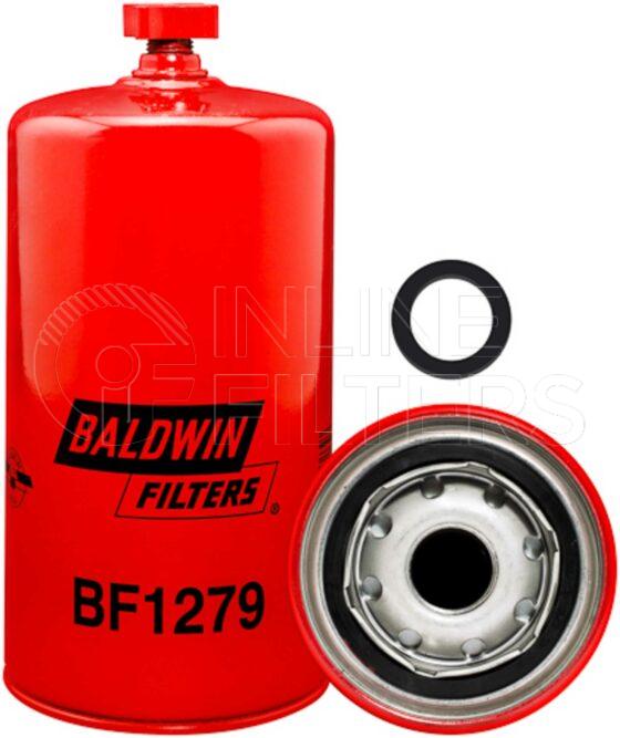 Baldwin BF1279. Baldwin - Spin-on Fuel Filters - BF1279.