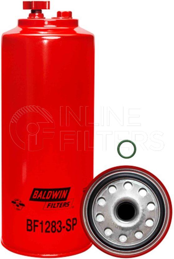 Baldwin BF1283-SP. Baldwin - Spin-on Fuel Filters - BF1283-SP.