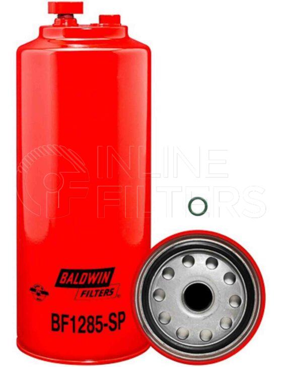 Baldwin BF1285-SP. Baldwin - Spin-on Fuel Filters - BF1285-SP.