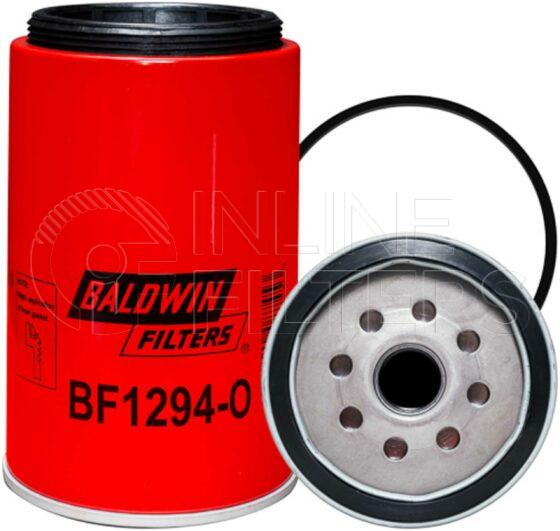 Baldwin BF1294-O. Baldwin - Spin-on Fuel Filters with Open Port for Bowl - BF1294-O.