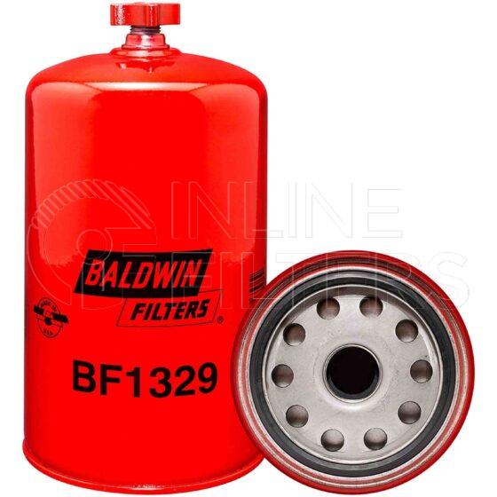 Baldwin BF1329. Details: Baldwin - Spin-on Fuel Filters - BF1329.