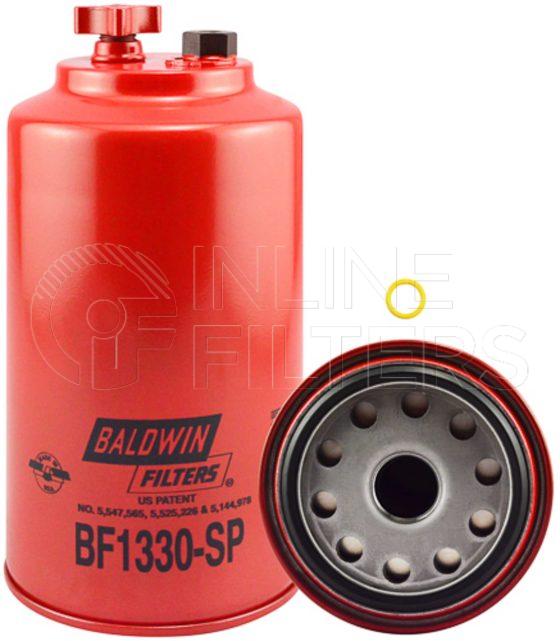 Baldwin BF1330-SP. Baldwin - Spin-on Fuel Filters - BF1330-SP.