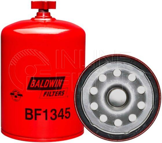 Baldwin BF1345. Baldwin - Spin-on Fuel Filters - BF1345.