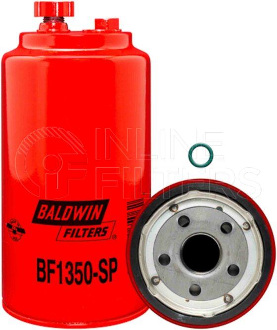 Baldwin BF1350-SP. Baldwin - Spin-on Fuel Filters - BF1350-SP.