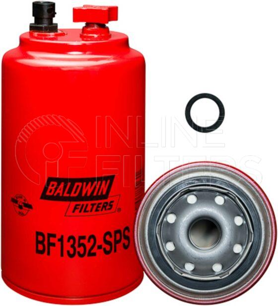 Baldwin BF1352-SPS. Baldwin - Spin-on Fuel Filters - BF1352-SPS.
