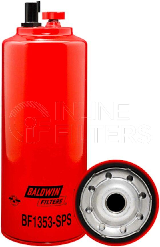 Baldwin BF1353-SPS. Baldwin - Spin-on Fuel Filters - BF1353-SPS.