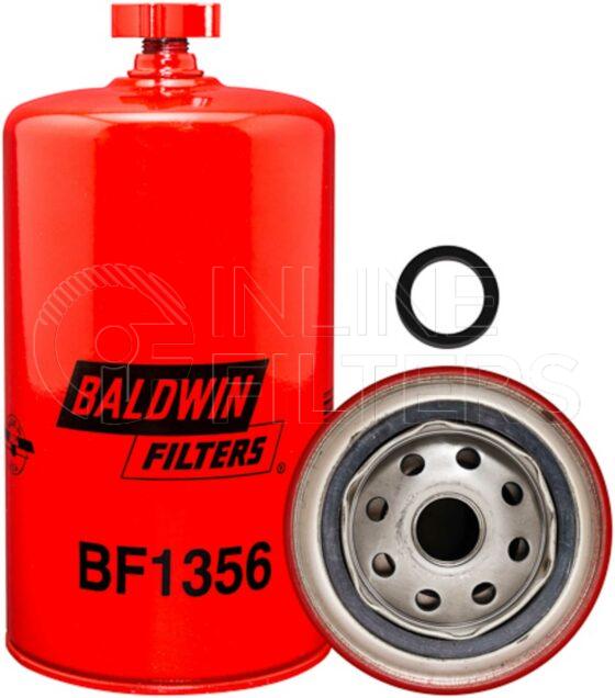 Baldwin BF1356. Baldwin - Spin-on Fuel Filters - BF1356.