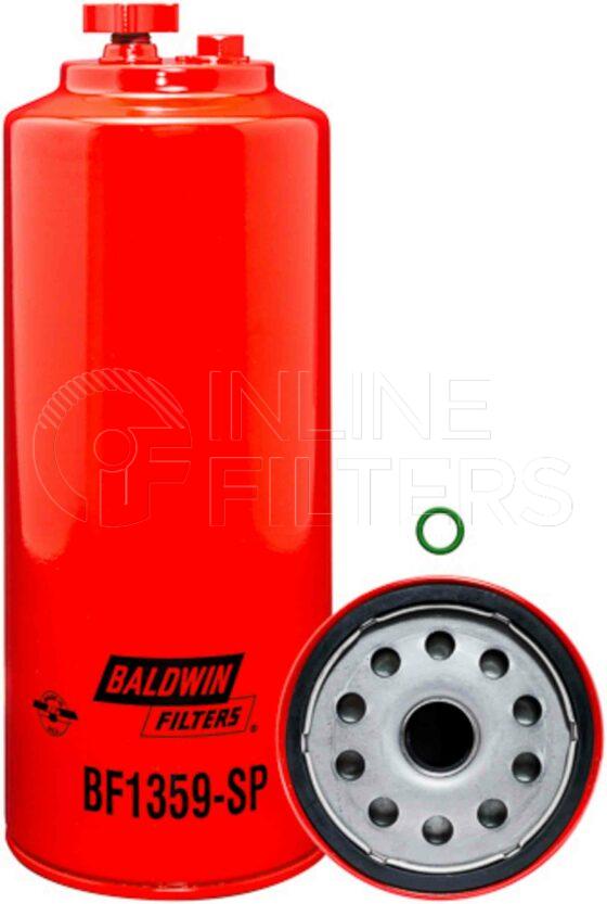 Baldwin BF1359-SP. Baldwin - Spin-on Fuel Filters - BF1359-SP.