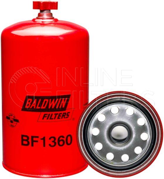 Baldwin BF1360. Baldwin - Spin-on Fuel Filters - BF1360.