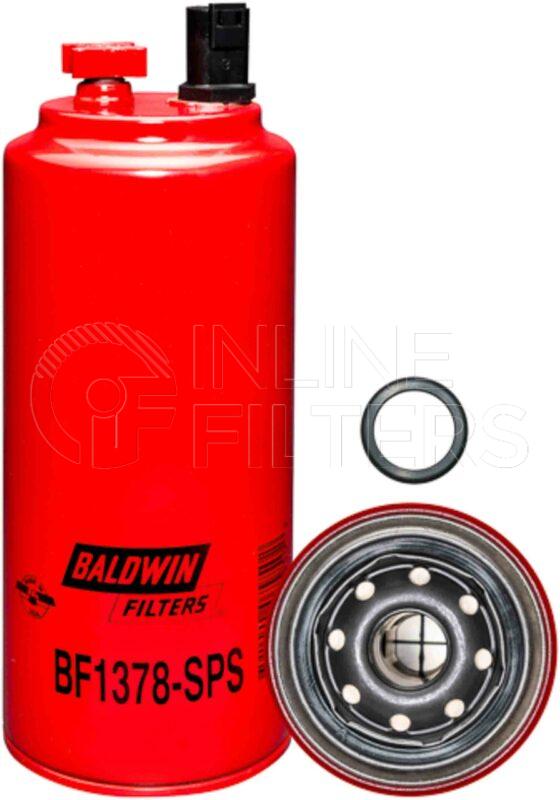 Baldwin BF1378-SPS. Baldwin - Spin-on Fuel Filters - BF1378-SPS.