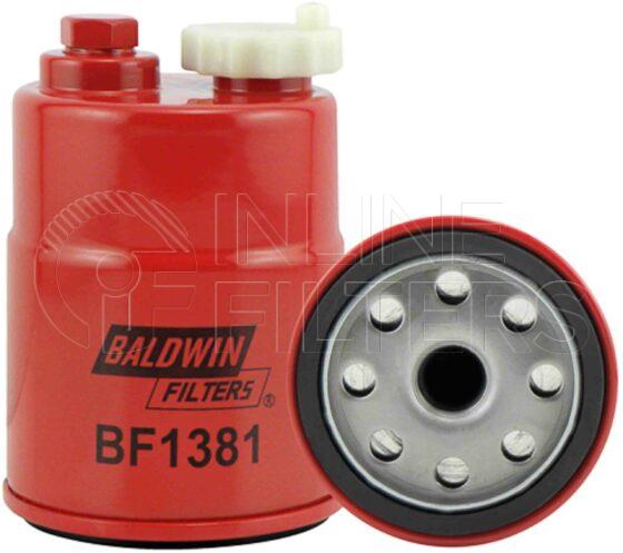 Baldwin BF1381. Baldwin - Spin-on Fuel Filters - BF1381.