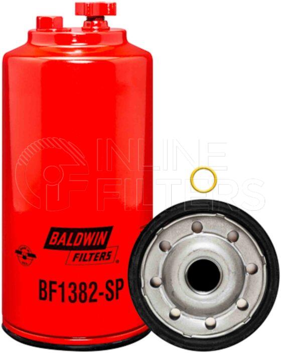 Baldwin BF1382-SP. Baldwin - Spin-on Fuel Filters - BF1382-SP.