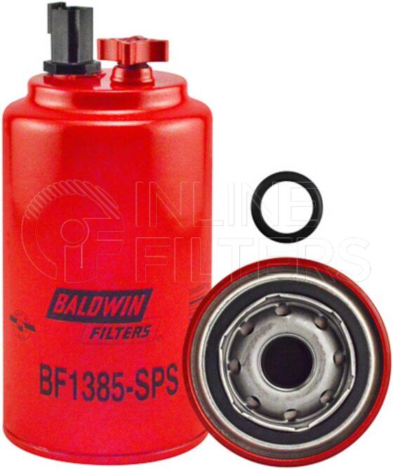 Baldwin BF1385-SPS. Baldwin - Spin-on Fuel Filters - BF1385-SPS.