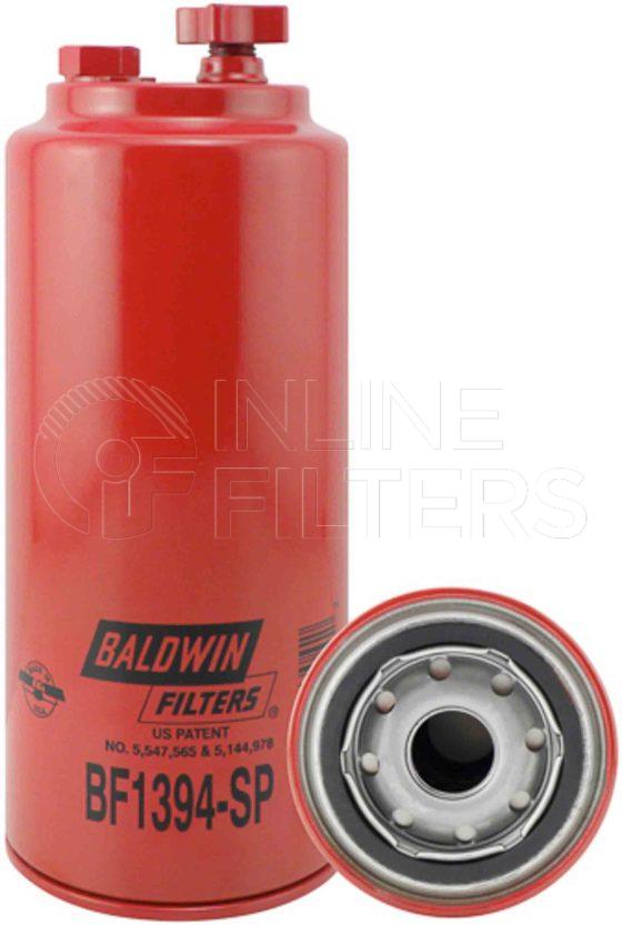Baldwin BF1394-SP. Baldwin - Spin-on Fuel Filters - BF1394-SP.