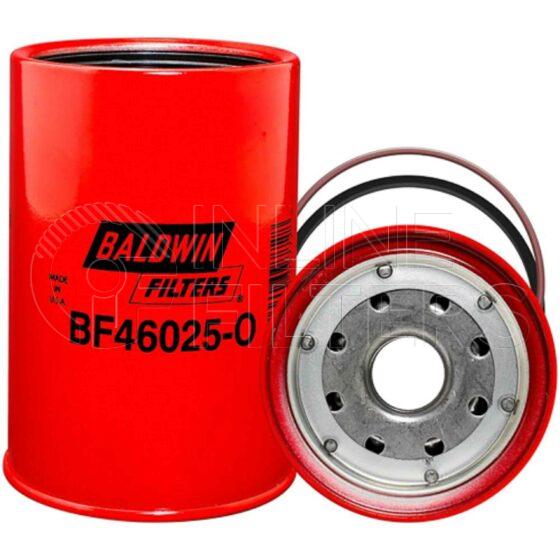 Baldwin BF46025-O. Baldwin - Spin-on Fuel Filters with Open Port for Bowl - BF46025-O.
