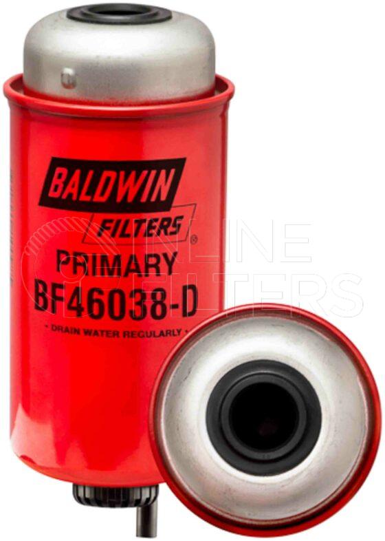 Baldwin BF46038-D. Baldwin - Fuel Manager Filter Series - BF46038-D.
