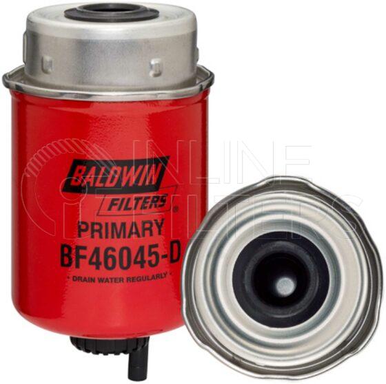 Baldwin BF46045-D. Baldwin - Fuel Manager Filter Series - BF46045-D.