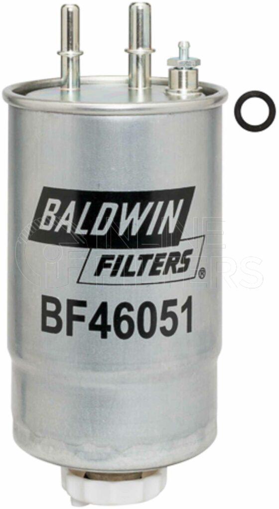 Baldwin BF46051. Baldwin - In-Line Fuel Filters - BF46051.