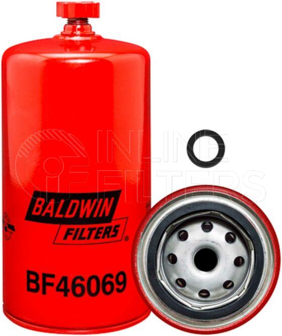 Baldwin BF46069. Baldwin - Spin-on Fuel Filters - BF46069.
