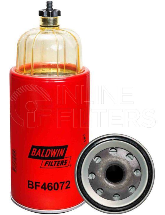 Baldwin BF46072. Baldwin - Spin-on Fuel Filters - BF46072.