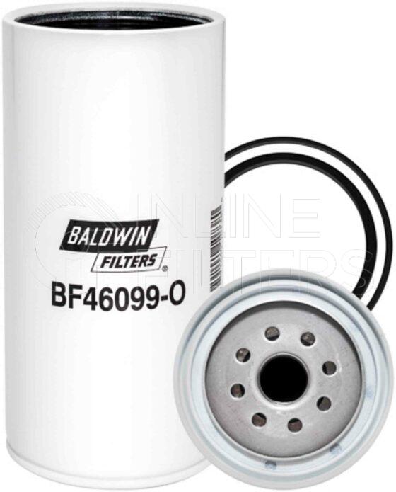 Baldwin BF46099-O. Baldwin - Spin-on Fuel Filters with Open Port for Bowl - BF46099-O.