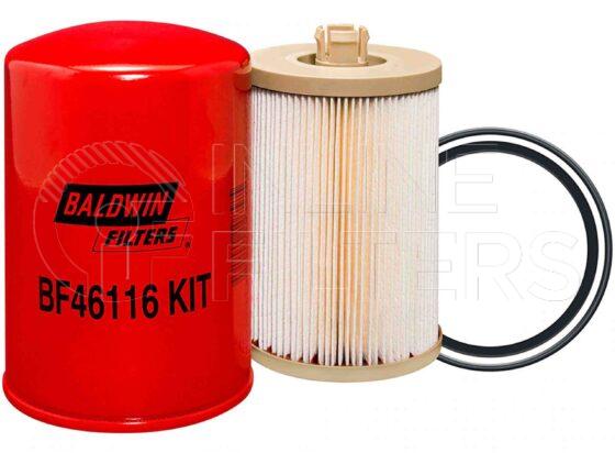 Baldwin BF46116 KIT. Details: Baldwin - Fuel Filter Kits - BF46116 KIT.