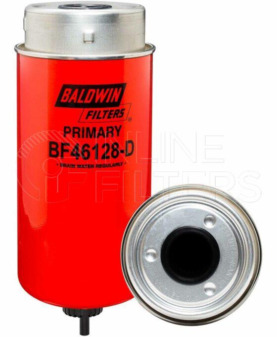 Baldwin BF46128-D. Baldwin - Fuel Manager Filter Series - BF46128-D.