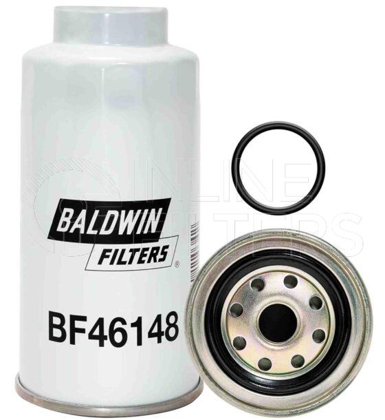 Baldwin BF46148. Details: Baldwin - Spin-on Fuel Filters - BF46148.