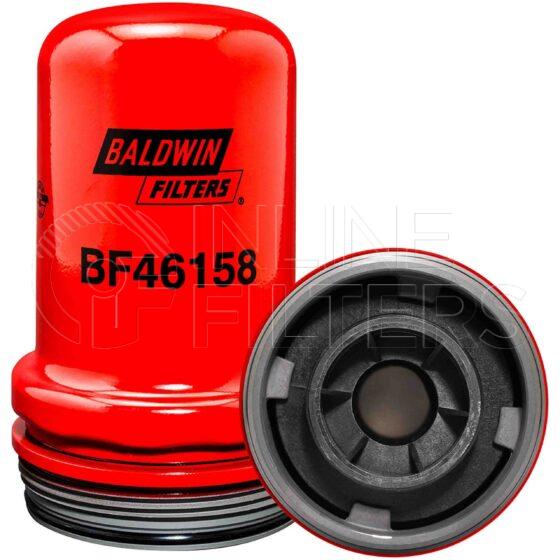 Baldwin BF46158. Details: Baldwin - Spin-on Fuel Filters - BF46158.