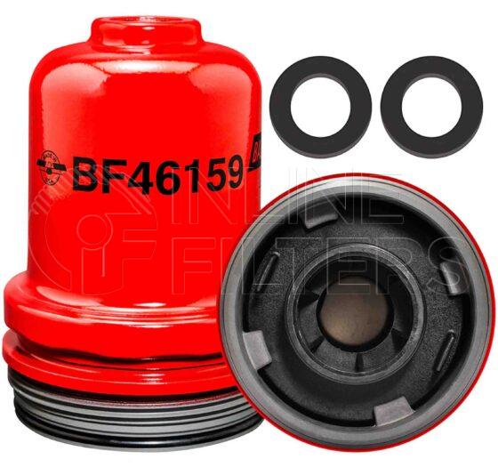 Baldwin BF46159. Details: Baldwin - Spin-on Fuel Filters - BF46159.