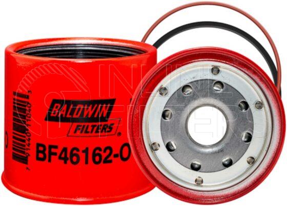 Baldwin BF46162-O. Baldwin - Spin-on Fuel Filters with Open Port for Bowl - BF46162-O.