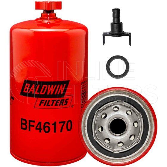 Baldwin BF46170. Baldwin - Spin-on Fuel Filters - BF46170.