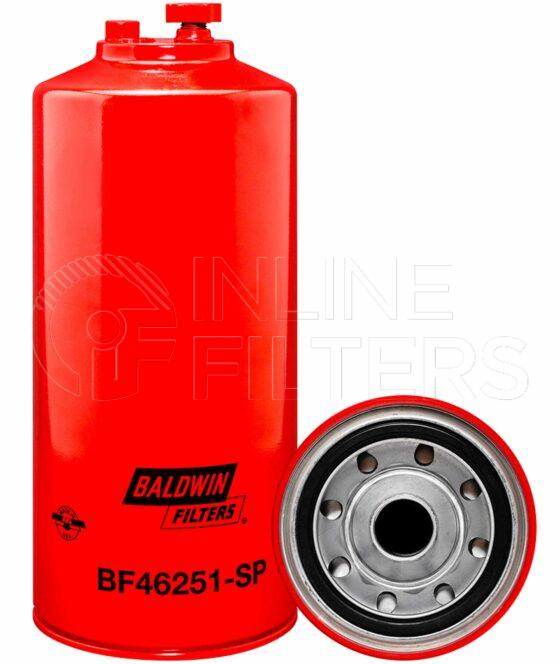 Baldwin BF46251-SP. Baldwin - Spin-on Fuel Filters - BF46251-SP.