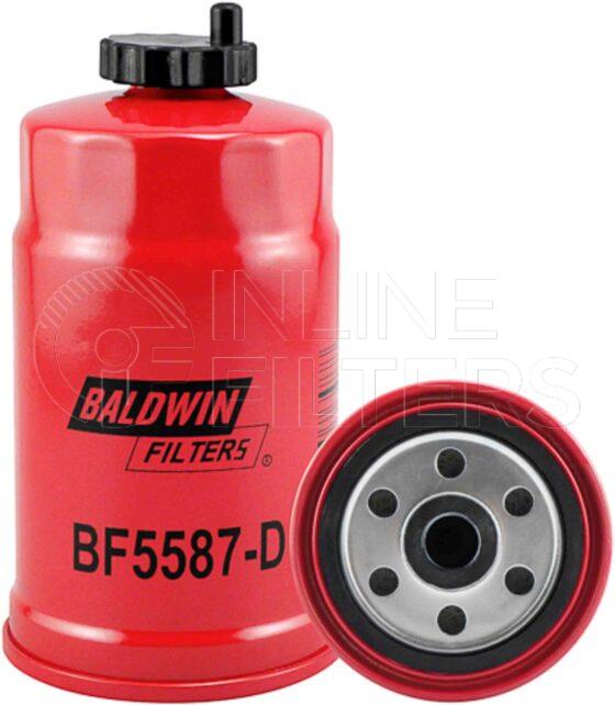 Baldwin BF5587-D. Baldwin - Spin-on Fuel Filters - BF5587-D.