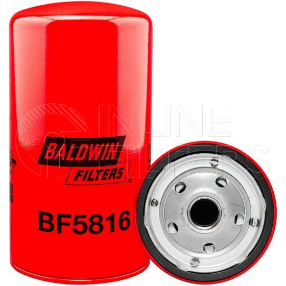 Baldwin BF5816. Details: Baldwin - Spin-on Fuel Filters - BF5816.