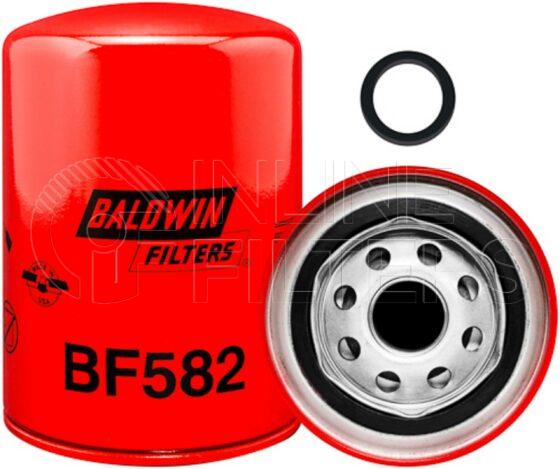 Baldwin BF582. Baldwin - Spin-on Fuel Filters - BF582.