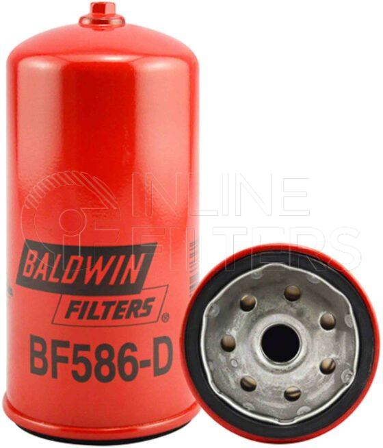 Baldwin BF586-D. Baldwin - Spin-on Fuel Filters - BF586-D.