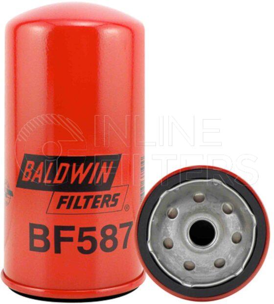 Baldwin BF587. Baldwin - Spin-on Fuel Filters - BF587.