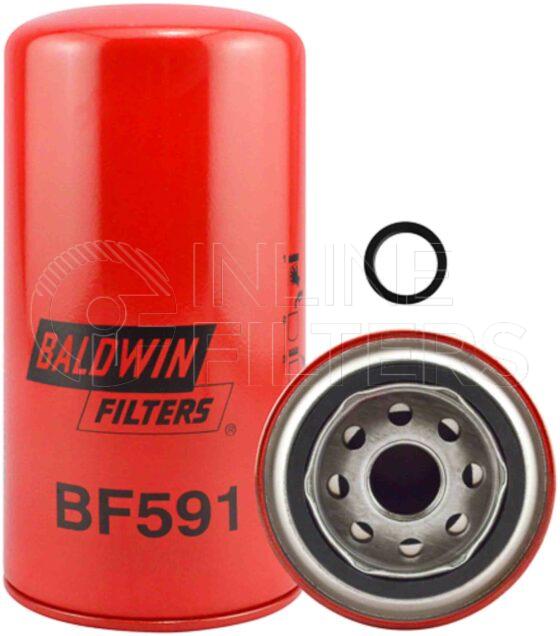 Baldwin BF591. Baldwin - Spin-on Fuel Filters - BF591.