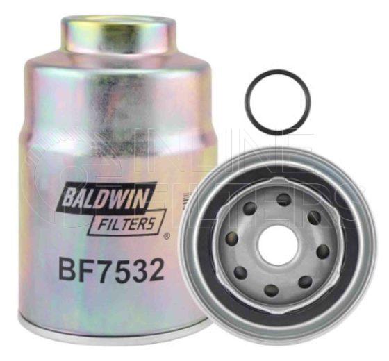 Baldwin BF7532. Baldwin - Spin-on Fuel Filters - BF7532.