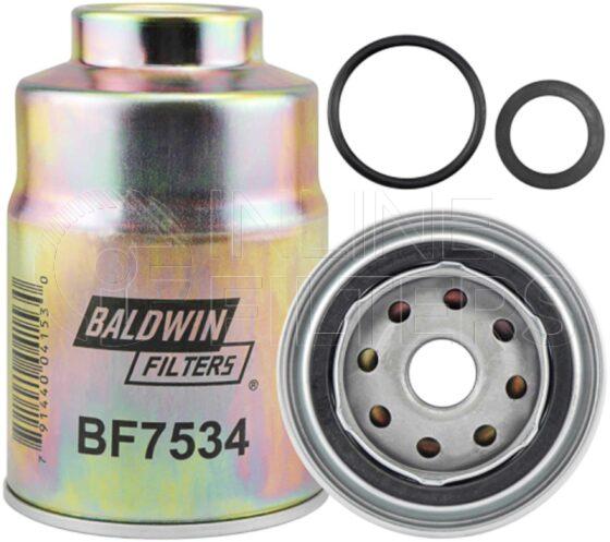 Baldwin BF7534. Baldwin - Spin-on Fuel Filters - BF7534.