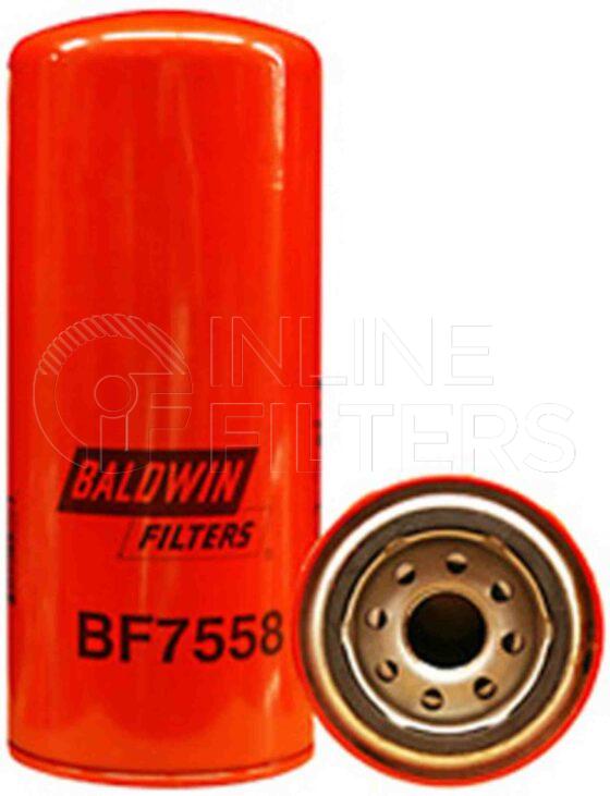 Baldwin BF7558. Baldwin - Spin-on Fuel Filters - BF7558.