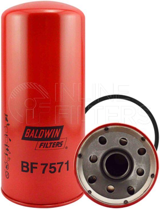 Baldwin BF7571. Baldwin - Spin-on Fuel Filters - BF7571.