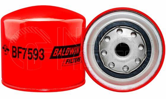 Baldwin BF7593. Baldwin - Spin-on Fuel Filters - BF7593.