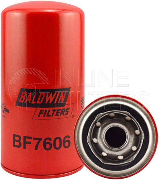 Baldwin BF7606. Baldwin - Spin-on Fuel Filters - BF7606.