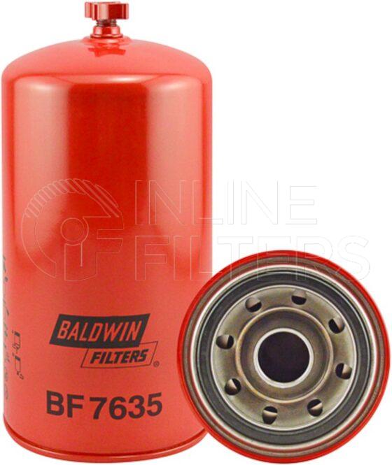 Baldwin BF7635. Baldwin - Spin-on Fuel Filters - BF7635.