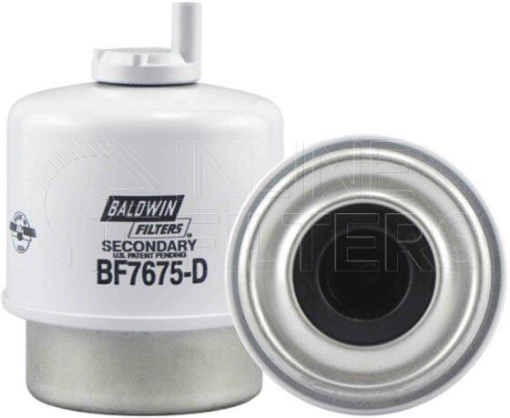 Baldwin BF7675-D. Baldwin - Fuel Manager Filter Series - BF7675-D.